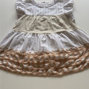 EUC Entro Dress Ladies Small Country Line Dance Vibe Sleeveless Too (E3)